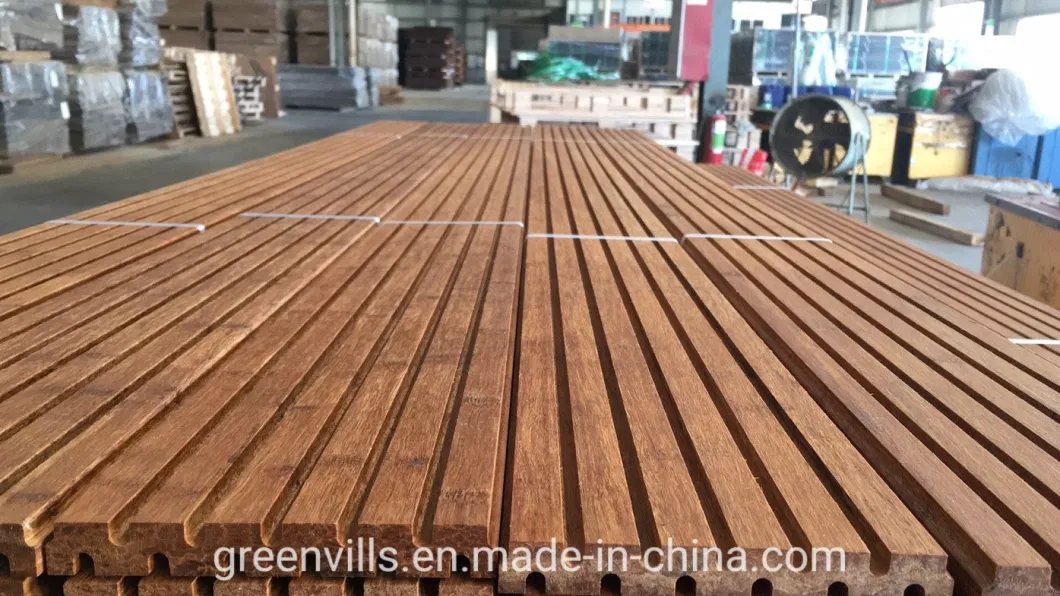 Factory Supply Solid Bamboo Wall Panel/Wall Board/Wall Cladding for Indoor and Outdoor