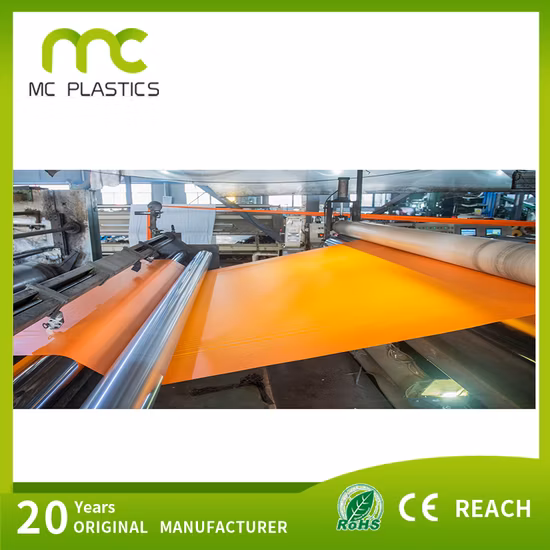 Película transparente/transparente/opaca de PVC para cubrir, empaquetar, revestimiento de PVC, protección, envoltura