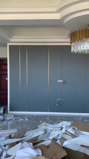 Los paneles de pared interiores de fibra de bambú del panel de techo y de pared del PVC de WPC de alta calidad estupendos